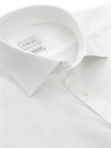 Beyaz Non-Iron Regular Fit Gömlek