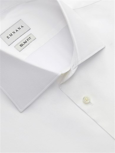 Beyaz Premium Oxford Gömlek