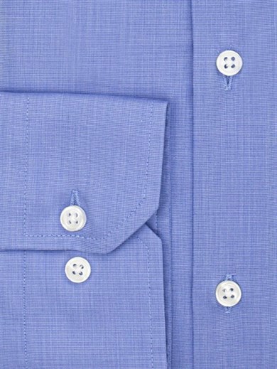 Mavi Non-Iron Gömlek